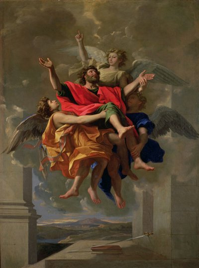 The Vision of St. Paul, 1649-50 by Nicolas Poussin
